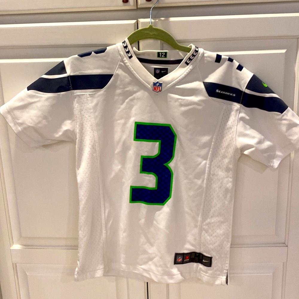 Nike NFL SEAHAWKS Football Jersey (BOYS) WILSON #3